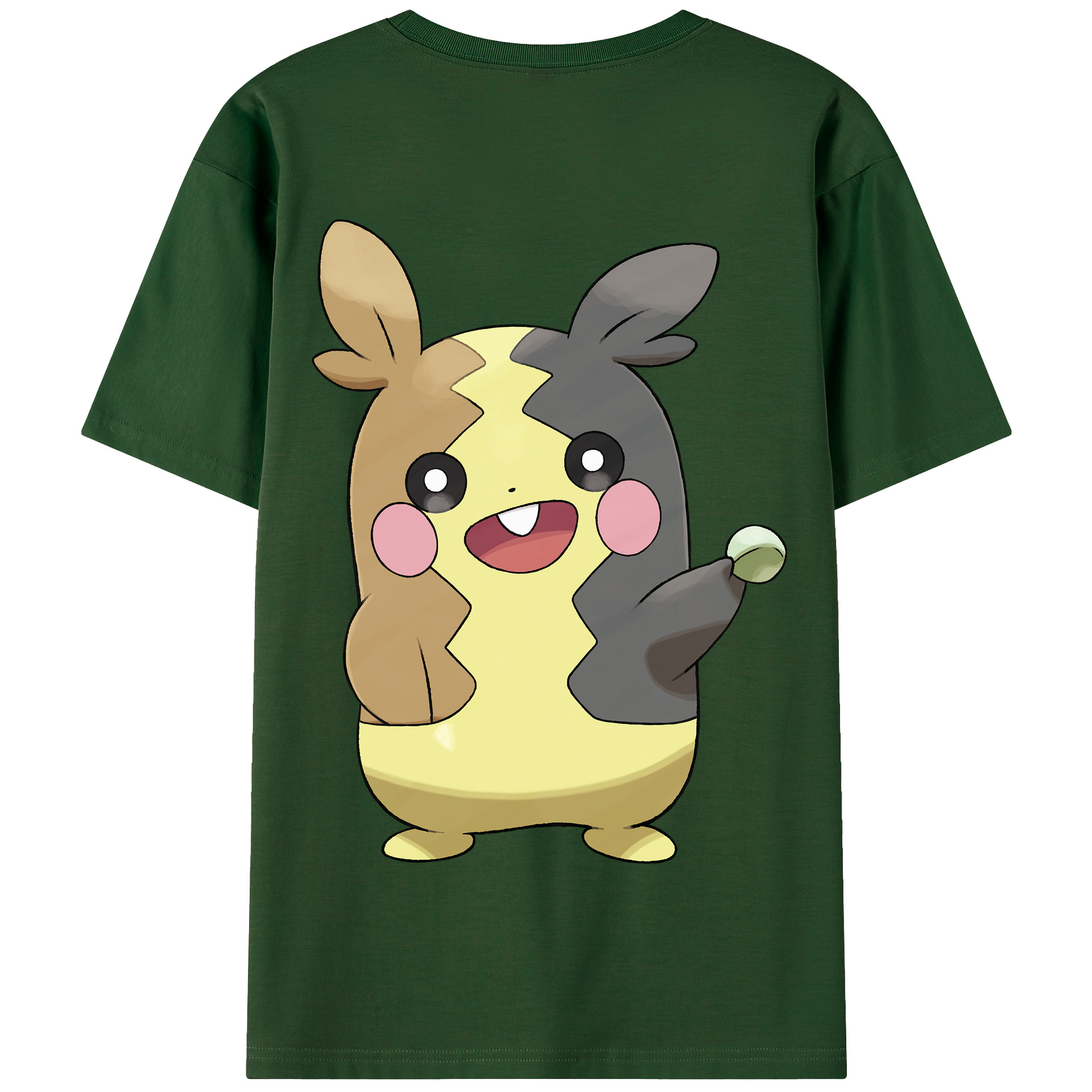 （画像用） ポケットモンスター Pokémon 綿100％半袖Tシャツ（背面プリント）
